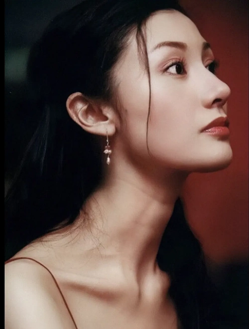 颜霸李嘉欣侧脸无人出其右眉骨山根鼻梁鼻基底全满分