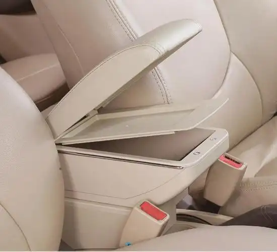 起亚k2扶手箱福瑞迪扶手箱锐欧千里马专用汽车中央扶手箱免打孔