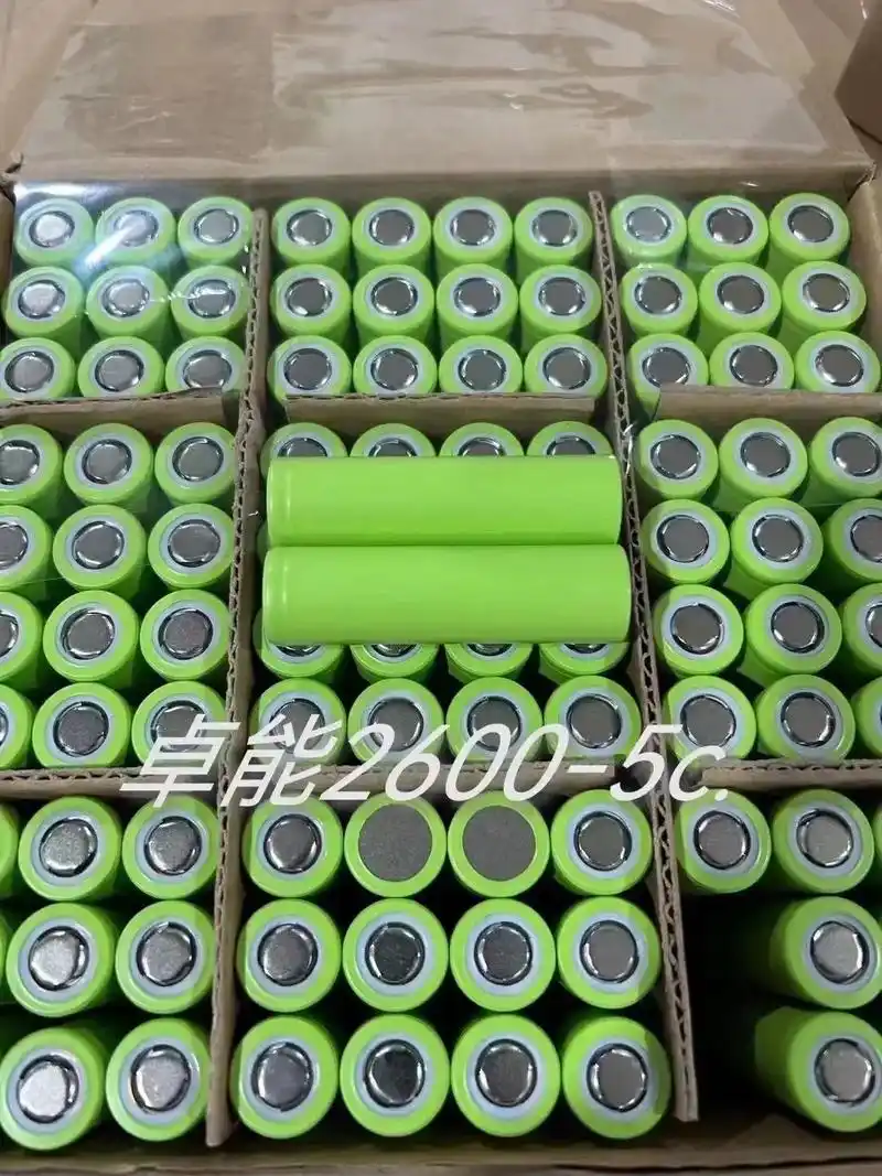 卓能动力电池.卓能原包动力 18650～2600mah  容 - 抖音