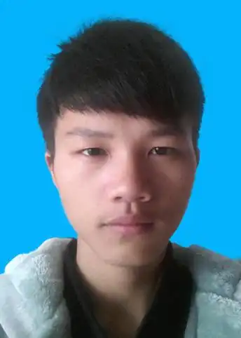 请把这张照片制作成一寸电子证件照,谢啦