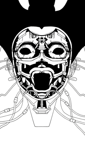 攻壳机动队概念海报