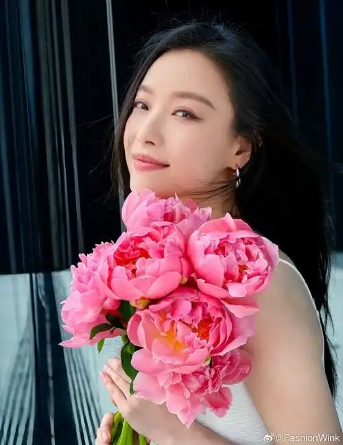 倪妮520仪式感##倪妮明媚花神