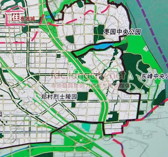 牛驼寨烈士陵园,植物园,双塔景区(迎泽区)   太原市绿地系统规划