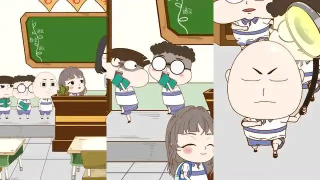 小品一家人:下课铃声一响,小品立马以百米冲刺的速度跑出去?