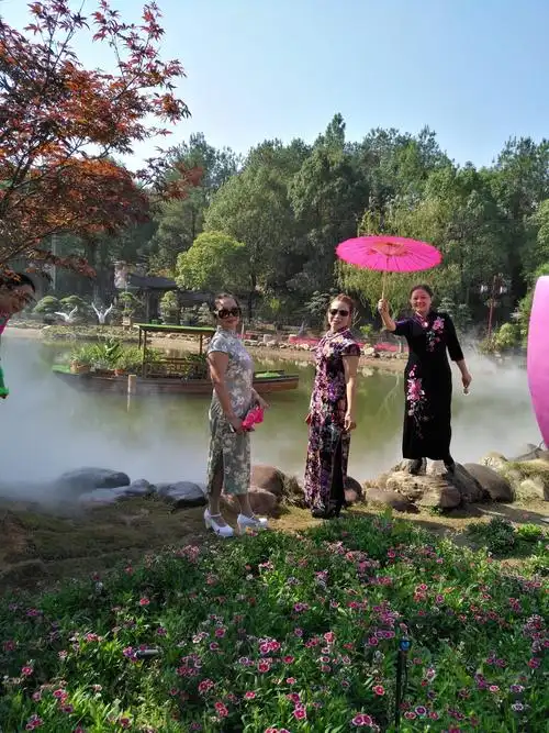 长沙县江背镇锦绣江南生态农庄即黄泥塘模特班活动集锦