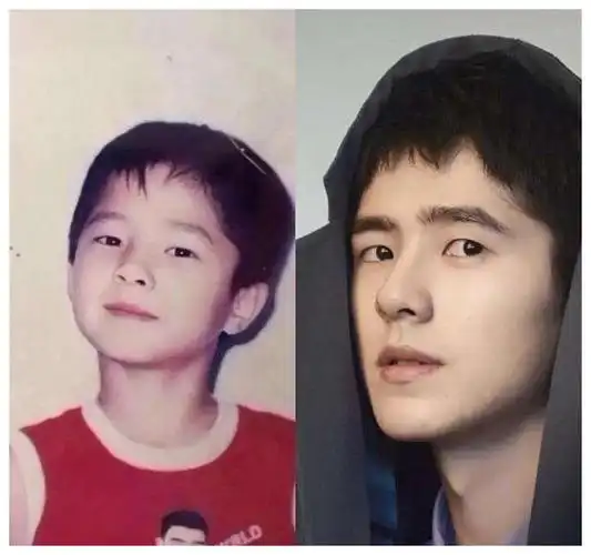 盘点明星小时候的照片,李现小时候居然是个小胖子!