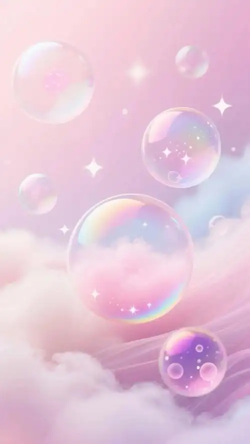 粉色治愈系壁纸