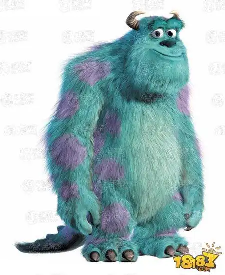 sullivan 苏利文昵称:大毛怪怪兽技能:惊吓小孩来源:《怪兽大学》