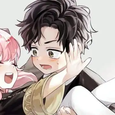 温馨浪漫的动漫情侣头像一左一右,我要的爱只在你身上存在