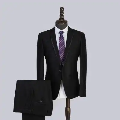 fnlndo男士商务西服套装多款式职业正装西服修身男式西装两件套
