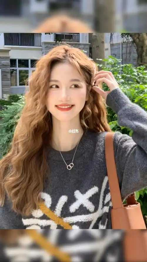 超适合大脸圆脸女孩的法式卷发昆明烫发