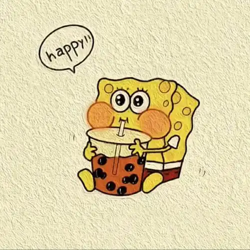 海绵宝宝和派大星的卡通情头来喽