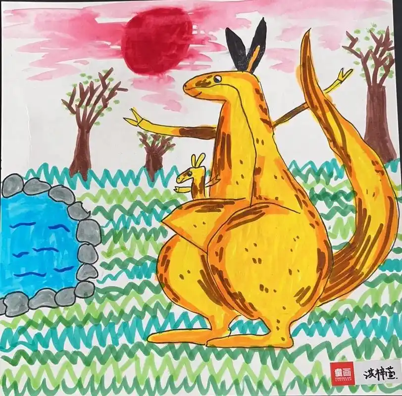 一年级下的画画作品