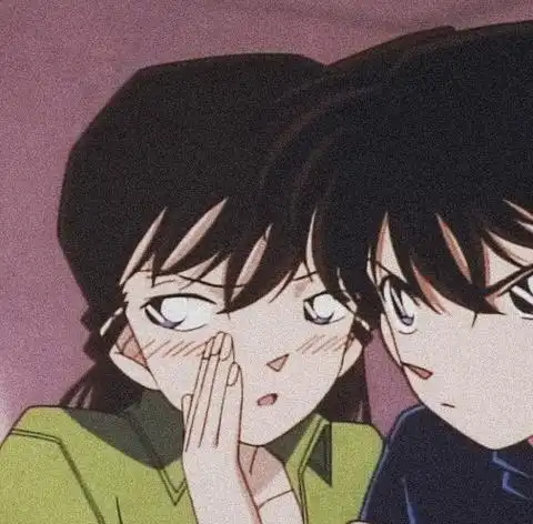 新一和小兰在说什么?