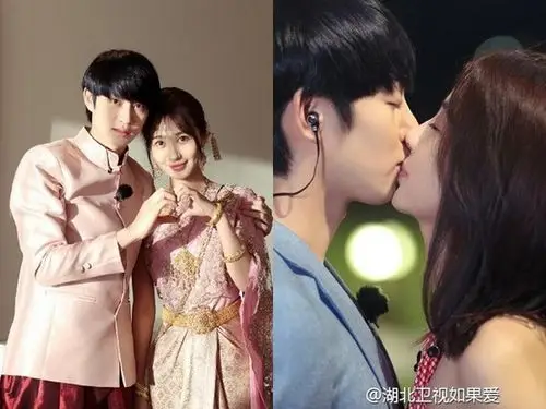 李菲儿和金希澈在《如果爱》组成cp.(图/取自如果爱微博)