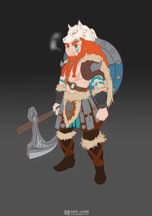 q版角色原画基础配色训练