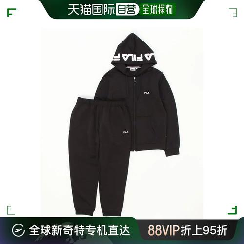 日本直邮fila 女士休闲运动套装 轻盈舒适弹力材质 运动休闲两相