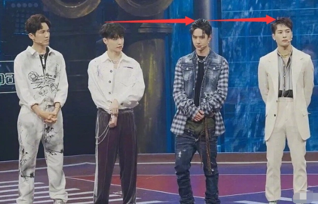 张艺兴身高178王嘉尔175王一博180,三人同框,网友:没人谎报?