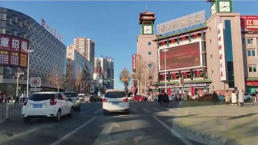 唐山市玉田县,2022正月初五,下午的玉田街里