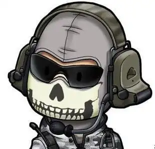 使命召唤6幽灵头像