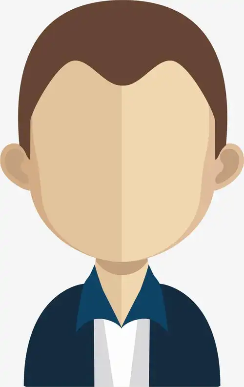 矢量图平头小帅哥