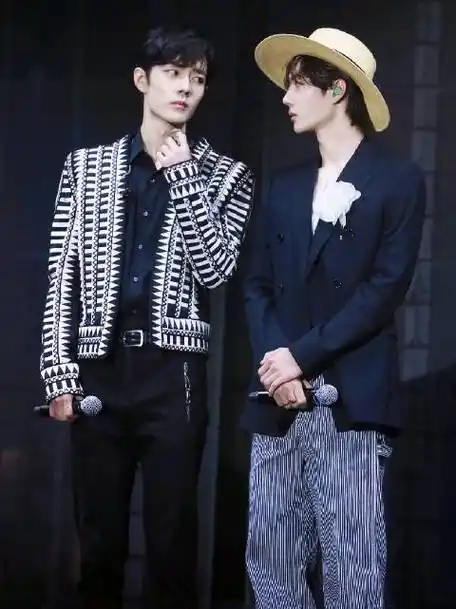 陈情令南京演唱会##肖战王一博合唱无羁