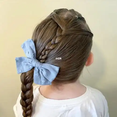 小女孩编发 #侧边马尾辫  #侧编马尾  #小女孩编发教程  #简单编发小