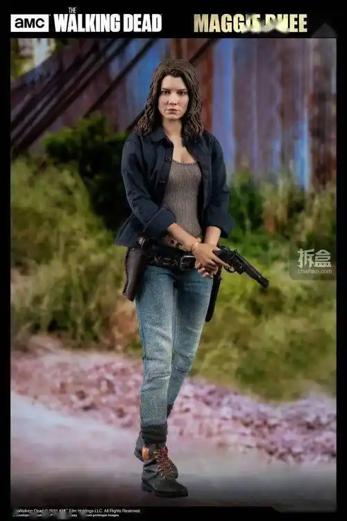 threezero行尸走肉玛姬瑞maggierhee16可动人偶