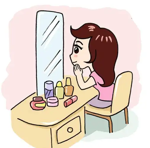 手绘画卡通水彩人物psd适宜人群爱美