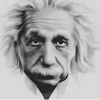 爱因斯坦头像简笔画男