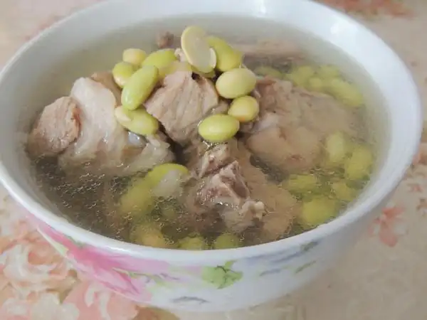 毛豆排骨汤