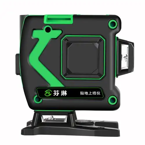 12线水平仪绿光贴墙贴地仪高精度自动打线蓝光十二线红外线水平仪