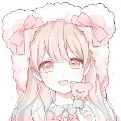 女生可爱头像卡通粉色尽揽少女心