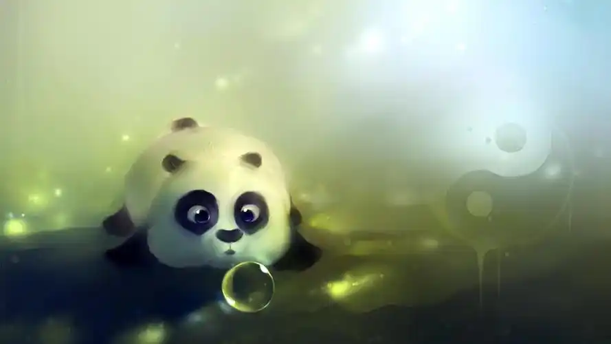 可爱大熊猫,锁屏图片,高清手机壁纸,另类-回车桌面