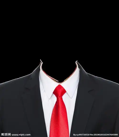 男士西装证件照设计图__psd分层素材_psd分层素材_设计图库_昵图网