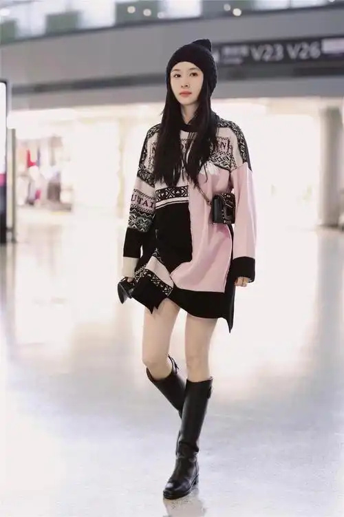 戚薇穿衣太大胆?