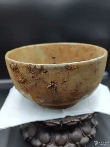 铁锈汝瓷碗 - 瓷器 - 仿古工艺品 - 华夏收藏网