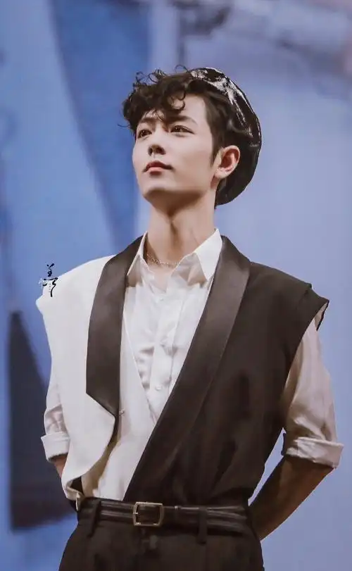 191101 陈情令南京演唱会#向全世界安利肖战#  小卷毛真的帅到我一个