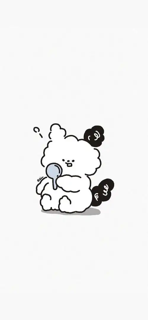 手绘小动物手机壁纸 高清壁纸无水印