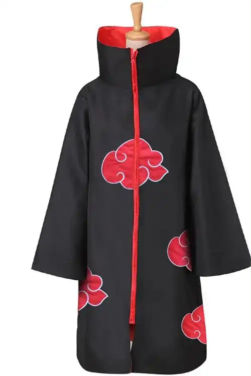 火影忍者晓团披风动漫衣服周边晓组织cos服装宇智波鼬晓云风衣