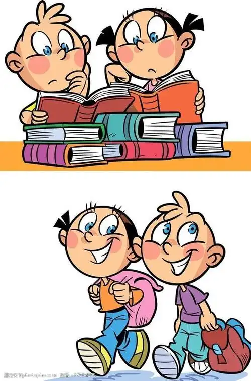 卡通儿童孩子小孩动画图片图片-图行天下图库