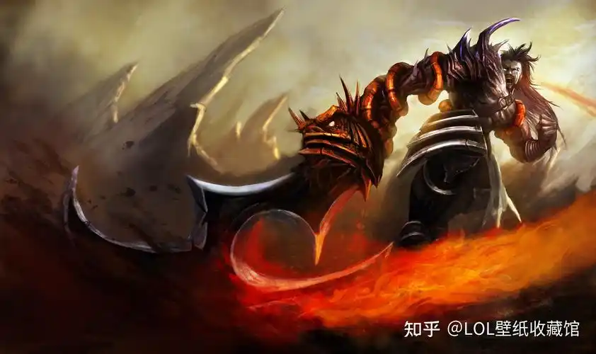 英雄联盟原画蛮王壁纸