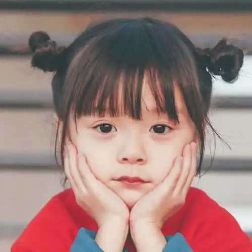 哈琳萌娃可爱头像