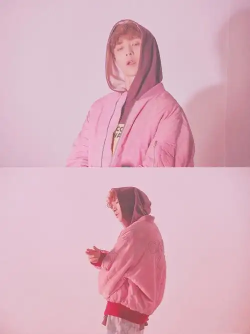 兴宝(张艺兴)今天是粉色少女风吖