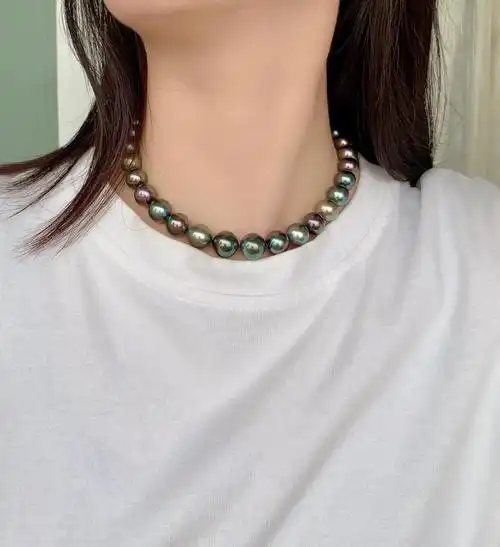 精灵炫系列大溪地珍珠项链