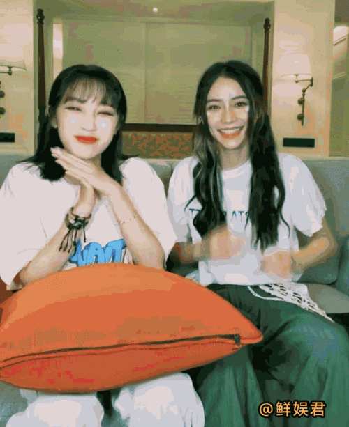 angelababy现身宋雨琦直播