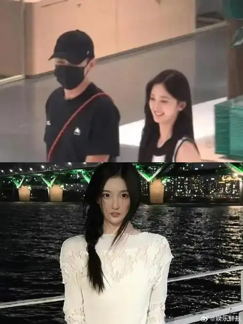 林更新开车载女友##赵丽颖拍林更新