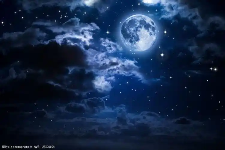 夜空星云太空浩瀚背景素材