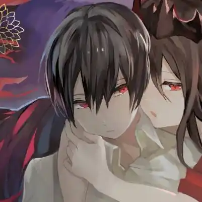 超有爱的二次元情侣头像:待到春花烂漫时,在与你温柔相遇!