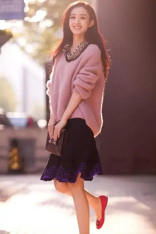 赵丽颖 28岁农村女孩到女神的蜕变 #时尚街拍# #腾讯# #中国美人